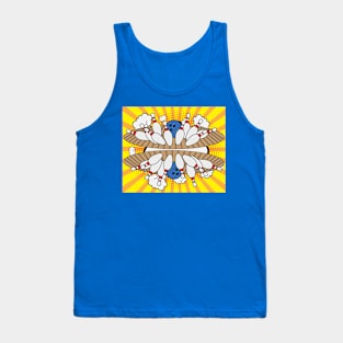 Funny Skittles Bowling Match Tank Top